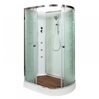 Душевая кабина Deto ЕМ1511 L  N с гидромассажем (гм.) 110х80х208 см